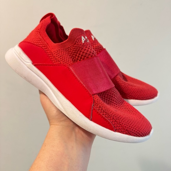 APL Other - APL Kids Red TechLoom Bliss Running Shoes Size 4
